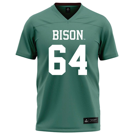 OKBU - NCAA Football : Marco Herrera - Green Football Jersey-0