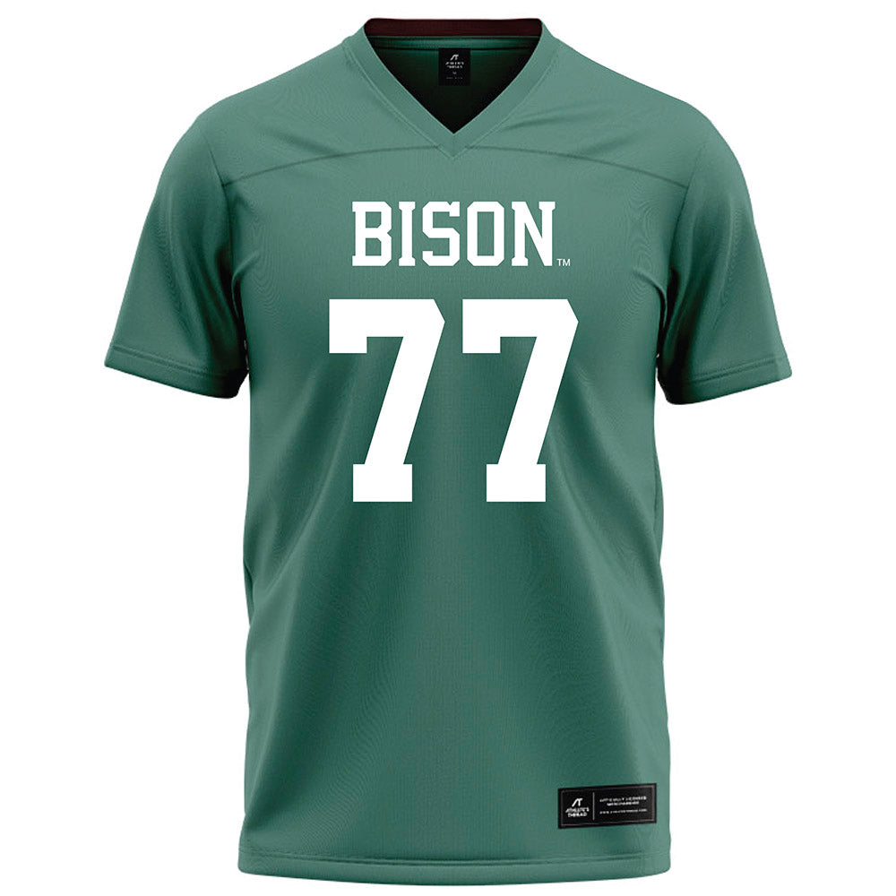OKBU - NCAA Football : Carter Boyd - Green Football Jersey-0