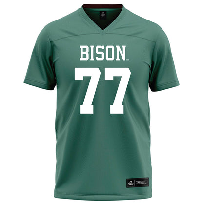 OKBU - NCAA Football : Carter Boyd - Green Football Jersey-0