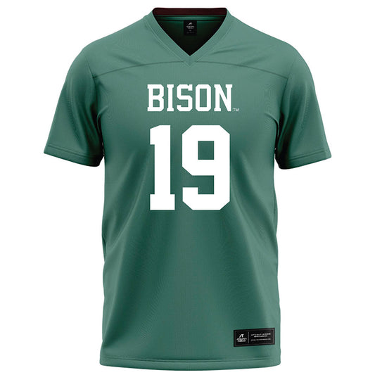 OKBU - NCAA Football : Scooter Baker - Green Football Jersey