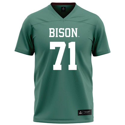 OKBU - NCAA Football : Tristan Gable - Green Football Jersey-0