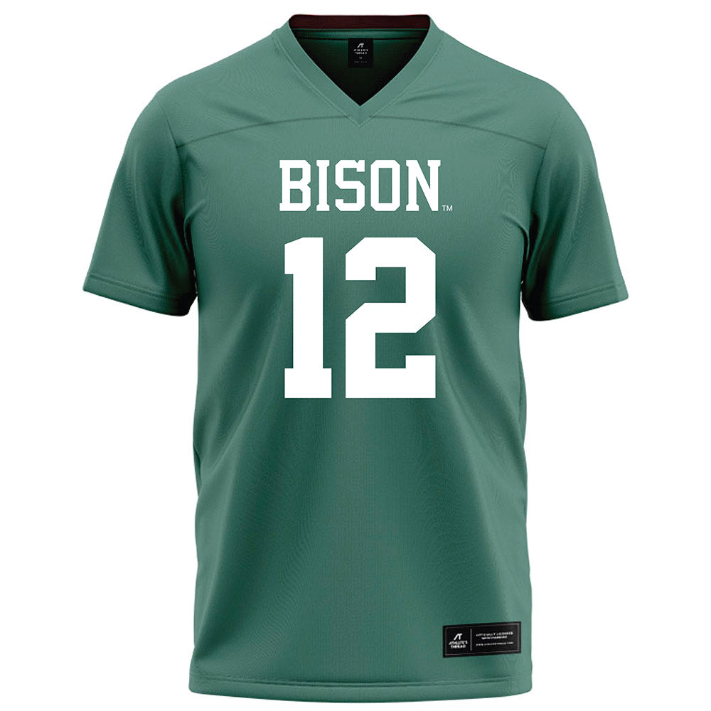 OKBU - NCAA Football : Robert Lee Holman IV - Green Football Jersey-0