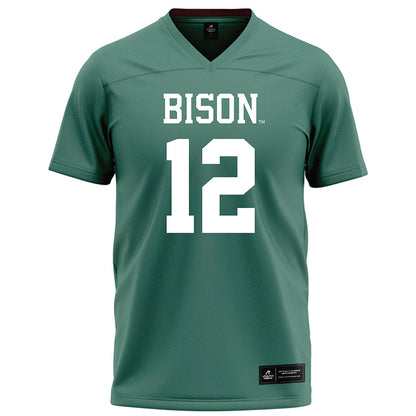 OKBU - NCAA Football : Robert Lee Holman IV - Green Football Jersey-0