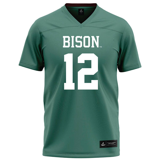 OKBU - NCAA Football : Robert Lee Holman IV - Green Football Jersey-0