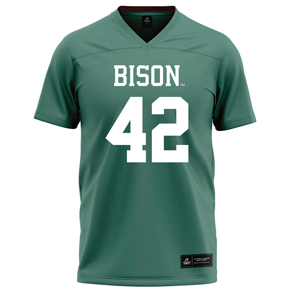 OKBU - NCAA Football : Bradley Amwayi - Green Football Jersey-0