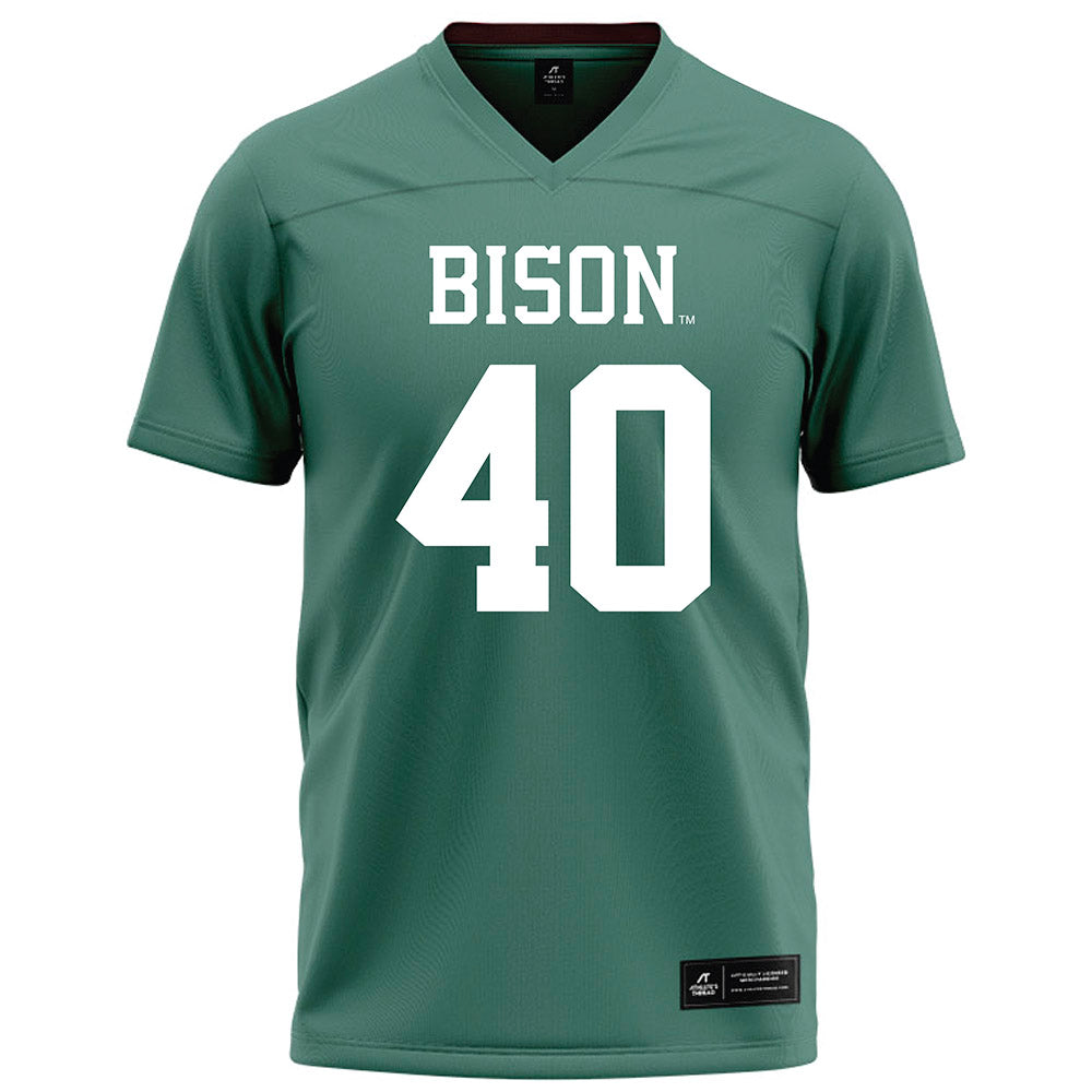 OKBU - NCAA Football : Trevor Gage - Green Football Jersey-0