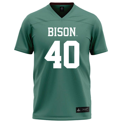 OKBU - NCAA Football : Trevor Gage - Green Football Jersey-0