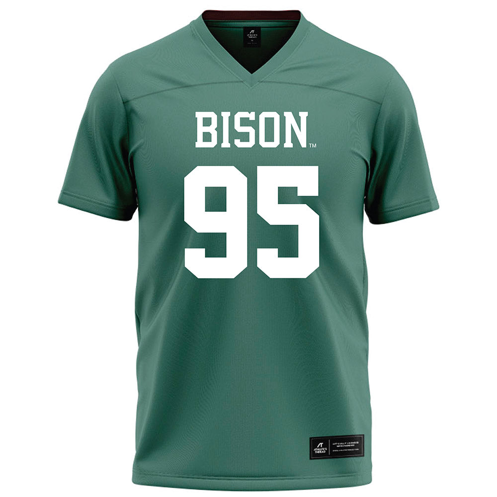 OKBU - NCAA Football : Richard Smith Jr - Green Football Jersey-0