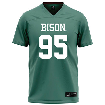 OKBU - NCAA Football : Richard Smith Jr - Green Football Jersey-0