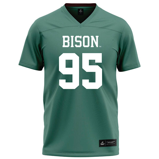 OKBU - NCAA Football : Richard Smith Jr - Green Football Jersey-0