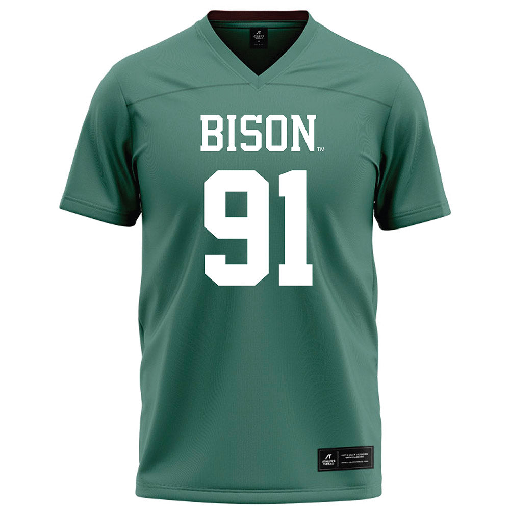 OKBU - NCAA Football : Dylan Bernardy - Green Football Jersey-0
