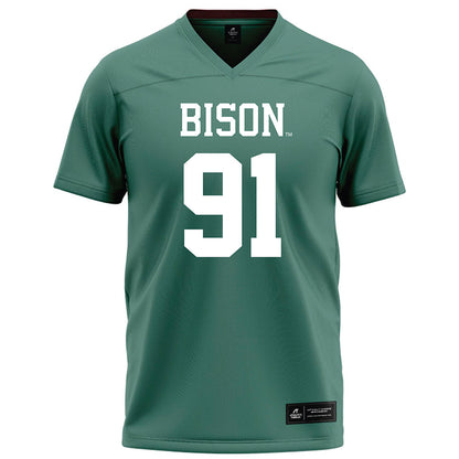 OKBU - NCAA Football : Dylan Bernardy - Green Football Jersey-0