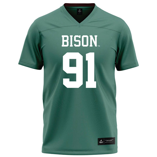 OKBU - NCAA Football : Dylan Bernardy - Green Football Jersey-0