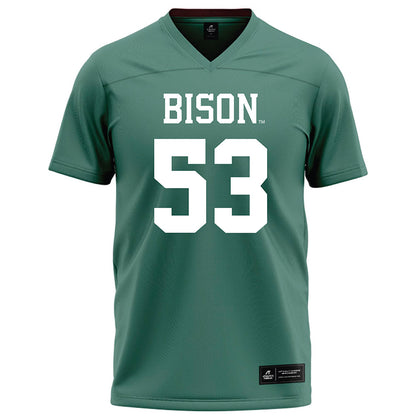 OKBU - NCAA Football : Andrew Sukmungsa - Green Football Jersey-0