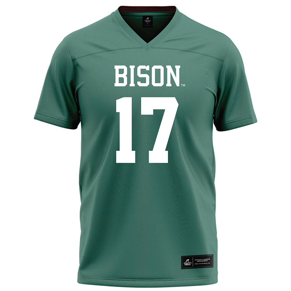 OKBU - NCAA Football : Kai helton - Green Football Jersey-0