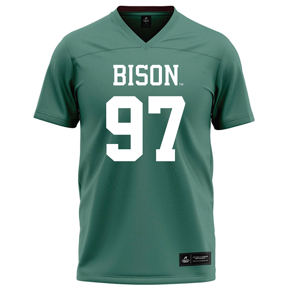 OKBU - NCAA Football : Carter Falling - Green Football Jersey-0