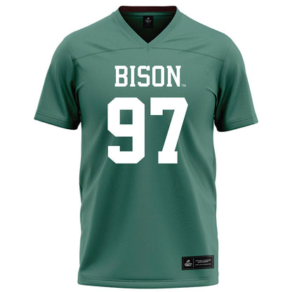 OKBU - NCAA Football : Carter Falling - Green Football Jersey-0