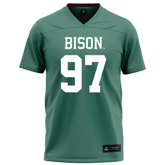 OKBU - NCAA Football : Carter Falling - Green Football Jersey-0