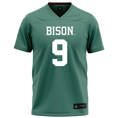 OKBU - NCAA Football : Darius Melton - Green Football Jersey