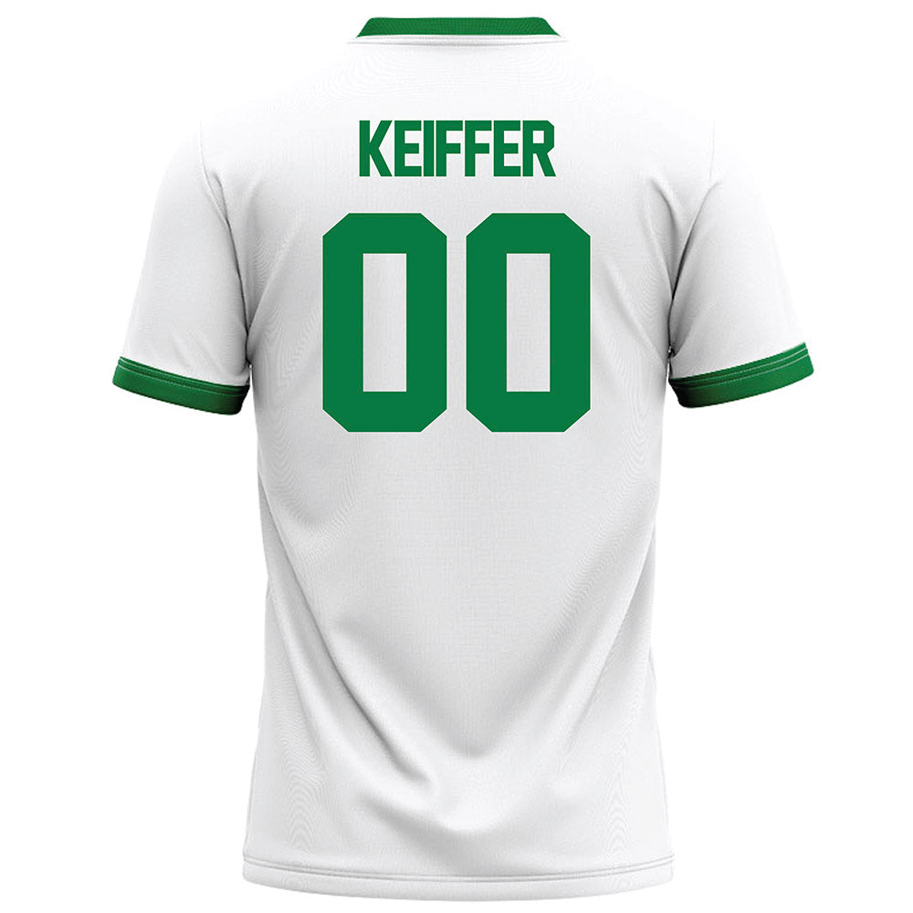 OKBU - NCAA Football : Nathan Keiffer - White Football Jersey-1