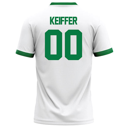 OKBU - NCAA Football : Nathan Keiffer - White Football Jersey-1