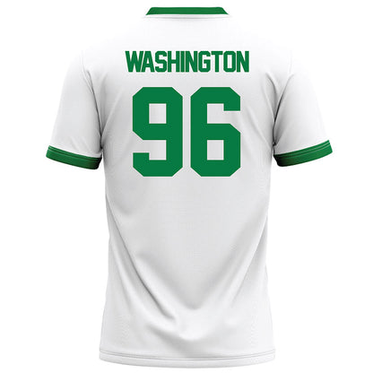 OKBU - NCAA Football : Noah Washington - White Football Jersey-1