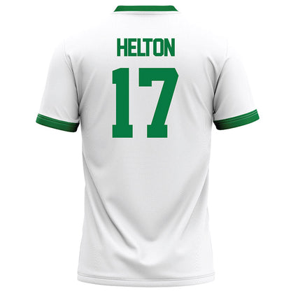OKBU - NCAA Football : Kai helton - White Football Jersey-1