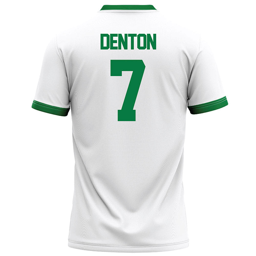 OKBU - NCAA Football : Drew Denton - White Football Jersey