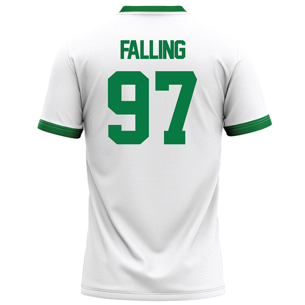 OKBU - NCAA Football : Carter Falling - White Football Jersey-1