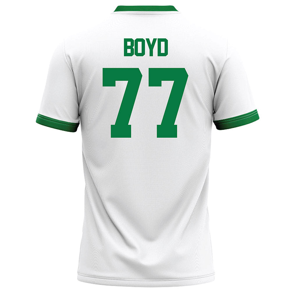 OKBU - NCAA Football : Carter Boyd - White Football Jersey-1