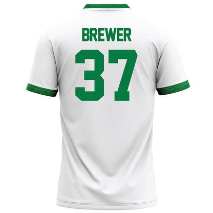 OKBU - NCAA Football : Brady Brewer - White Football Jersey-1