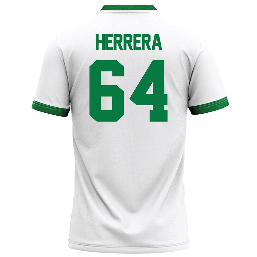 OKBU - NCAA Football : Marco Herrera - White Football Jersey-1