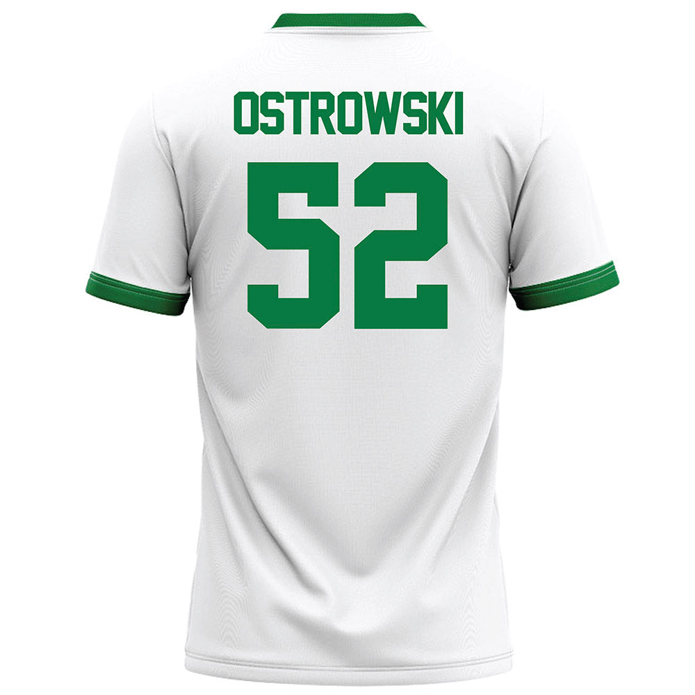 OKBU - NCAA Football : Jacob Ostrowski - White Football Jersey