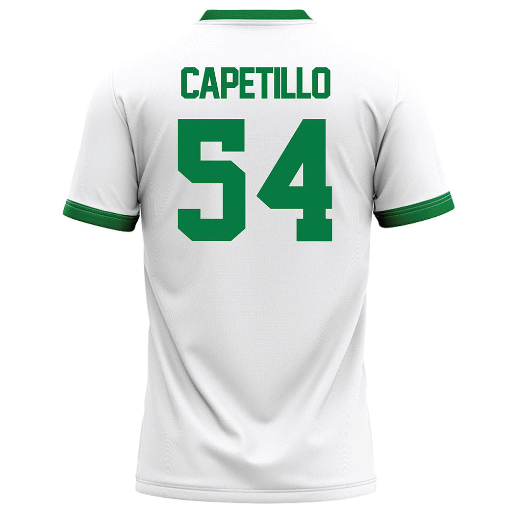 OKBU - NCAA Football : Landen Capetillo - White Football Jersey-1