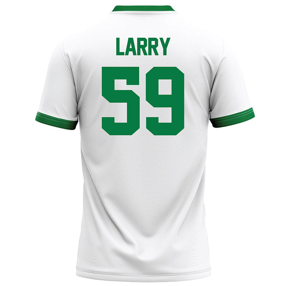 OKBU - NCAA Football : Sean Larry - White Football Jersey-1