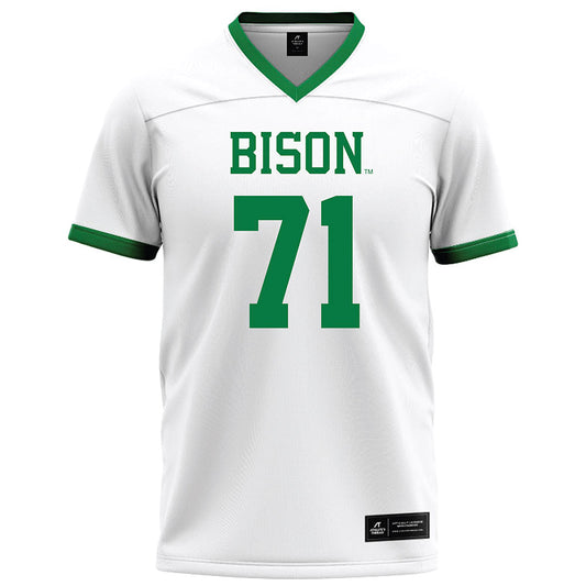 OKBU - NCAA Football : Tristan Gable - White Football Jersey-0