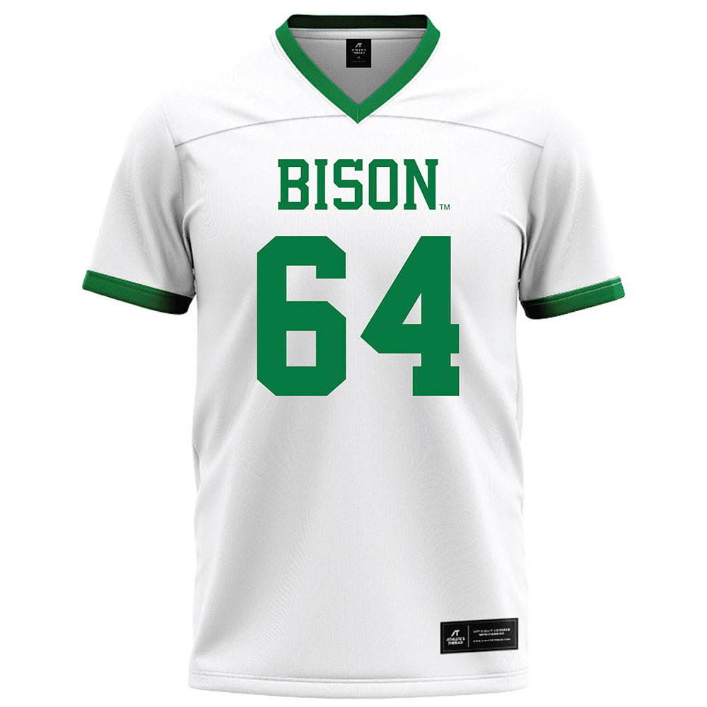 OKBU - NCAA Football : Graham Hill - White Football Jersey-0