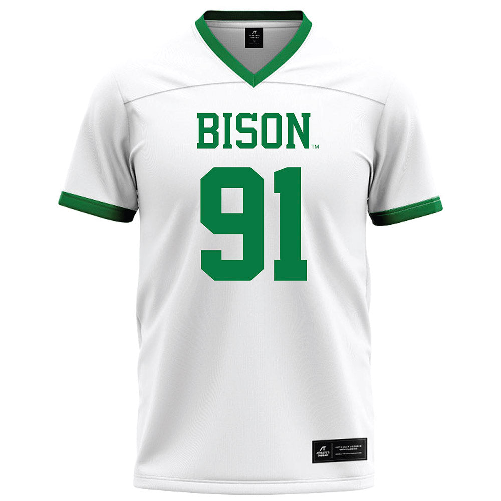 OKBU - NCAA Football : Dylan Bernardy - White Football Jersey-0