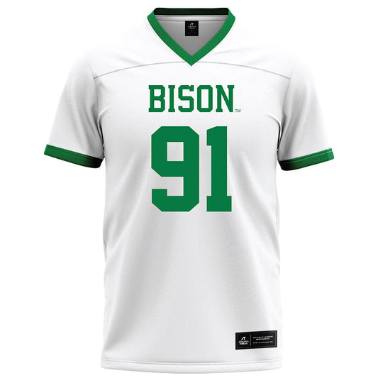 OKBU - NCAA Football : Dylan Bernardy - White Football Jersey-0
