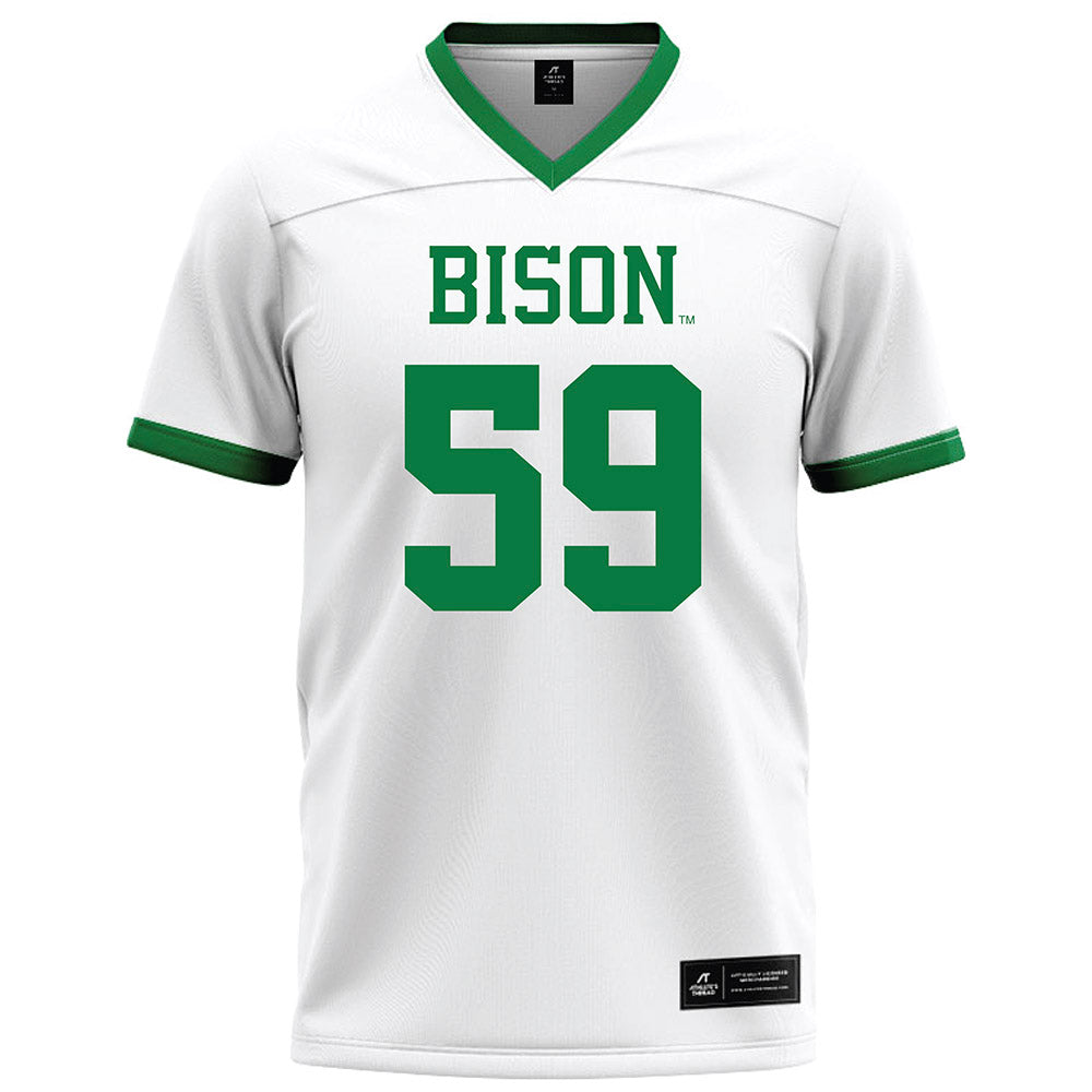OKBU - NCAA Football : Sean Larry - White Football Jersey-0