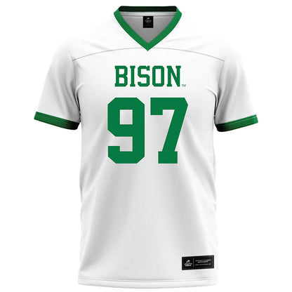 OKBU - NCAA Football : Carter Falling - White Football Jersey-0