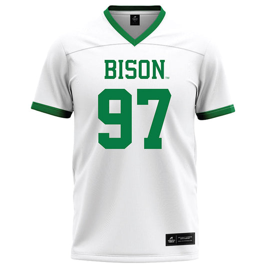 OKBU - NCAA Football : Carter Falling - White Football Jersey-0