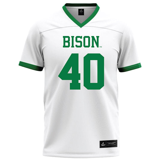 OKBU - NCAA Football : Trevor Gage - White Football Jersey-0