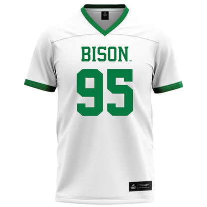OKBU - NCAA Football : Richard Smith Jr - White Football Jersey-0