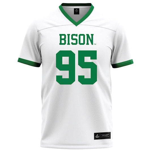 OKBU - NCAA Football : Richard Smith Jr - White Football Jersey-0