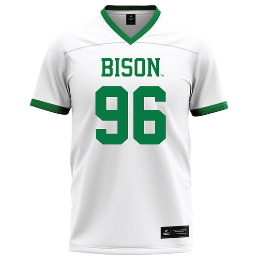 OKBU - NCAA Football : Noah Washington - White Football Jersey-0