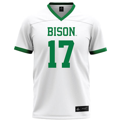 OKBU - NCAA Football : Kai helton - White Football Jersey-0