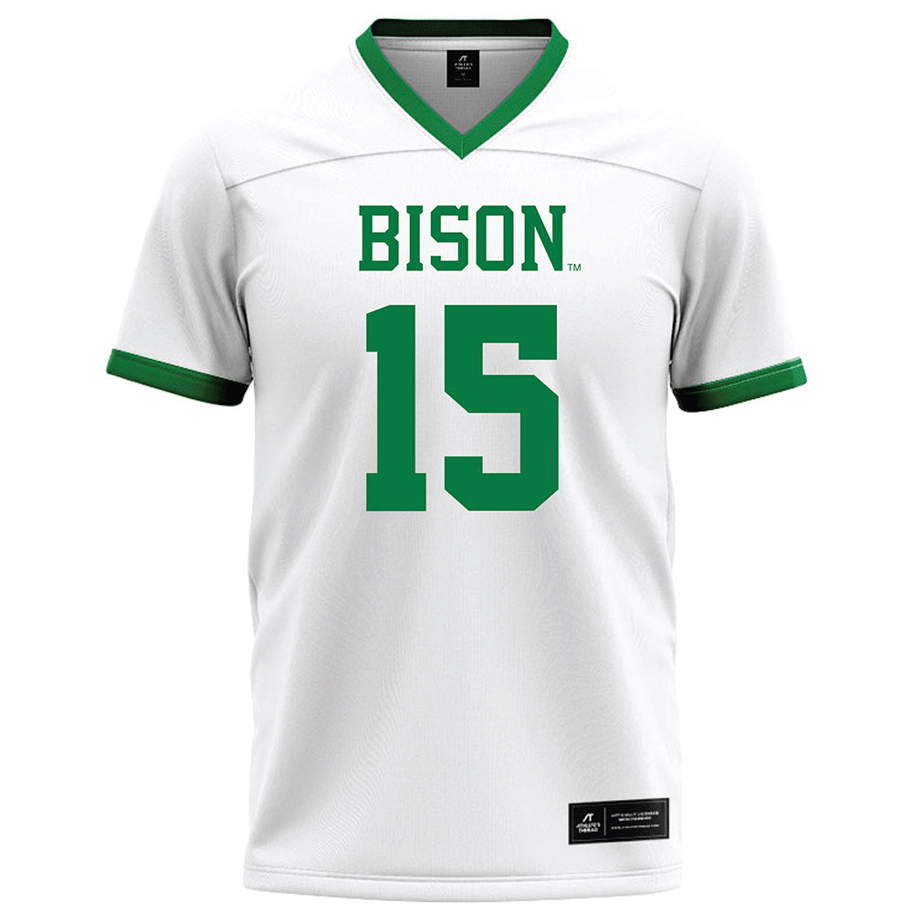 OKBU - NCAA Football : Michael Grandy - White Football Jersey