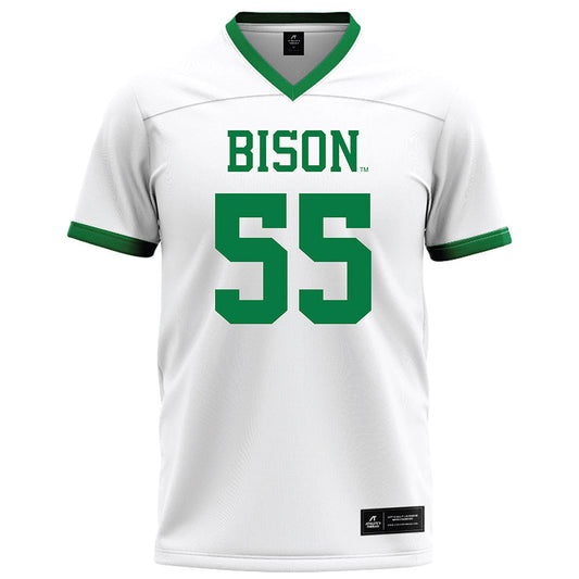 OKBU - NCAA Football : Kaden Castillo - White Football Jersey-0