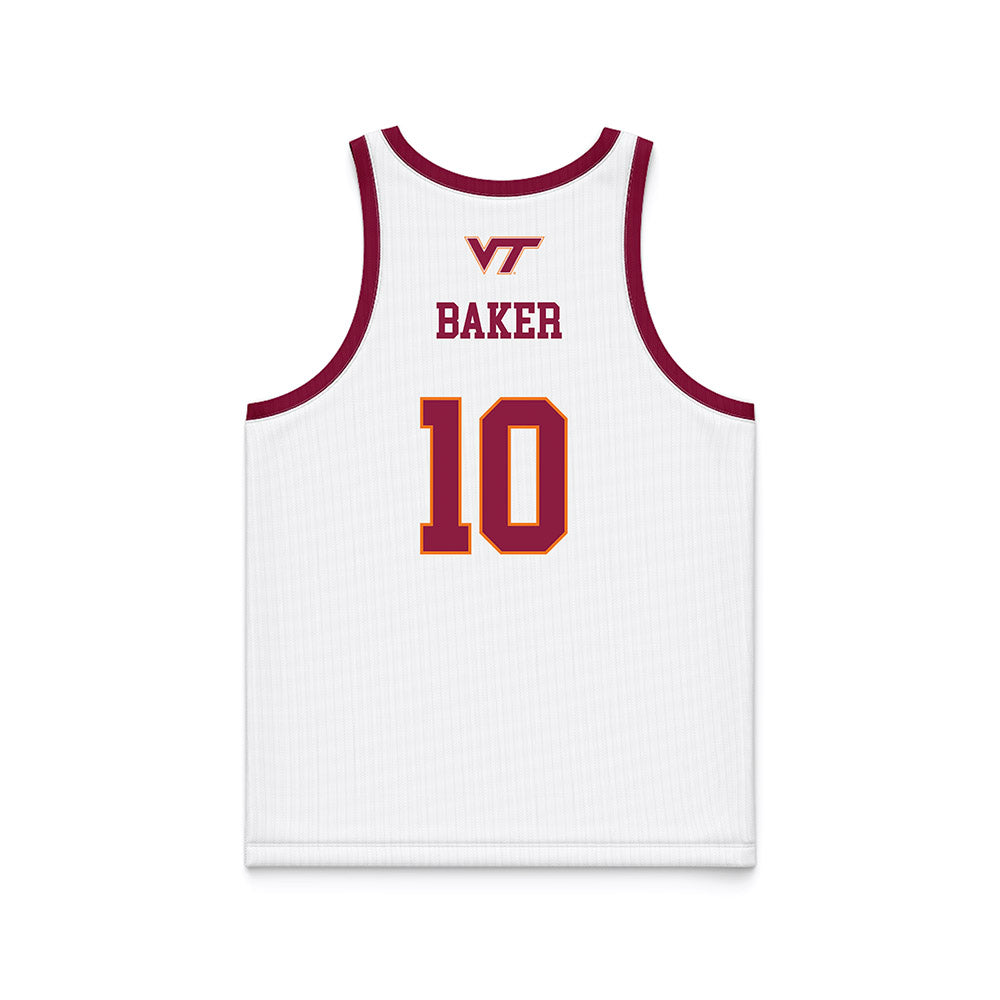 Virginia Tech - NCAA Women's Basketball : Carys Baker - Basketball Jersey